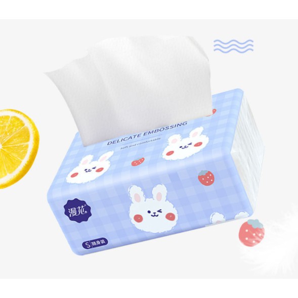 [ GIÁ GỐC TẬN XƯỞNG ] Combo 10 gói Khăn giấy rút giấy ăn hình thỏ hàng nội địa trung an toàn cho trẻ em . giấy ăn siêu dai siêu mịn không chất tẩy trắng an toàn cho trẻ nhỏ. giay an