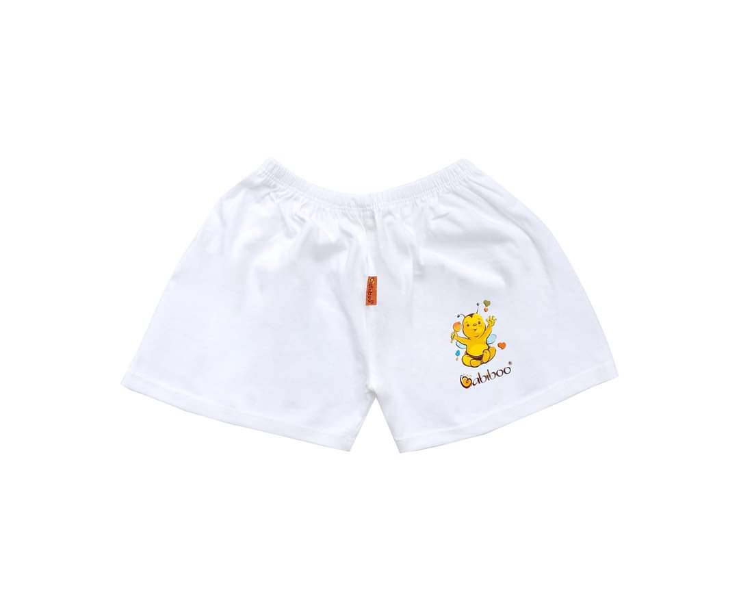 Quần Sơ Sinh Ngắn Cotton In BABIBOO BB11