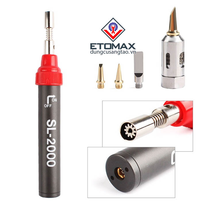 Bút khò hàn nhiệt bằng gas 5 trong 1 sl-2000