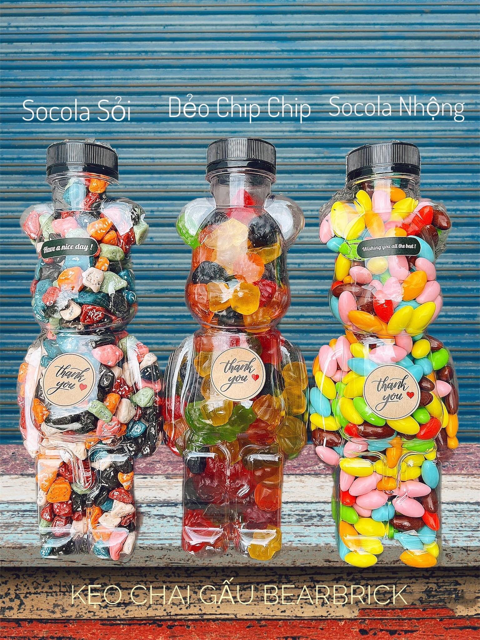 CHAI GẤU BEARBRICK KẸO CÁC LOẠI