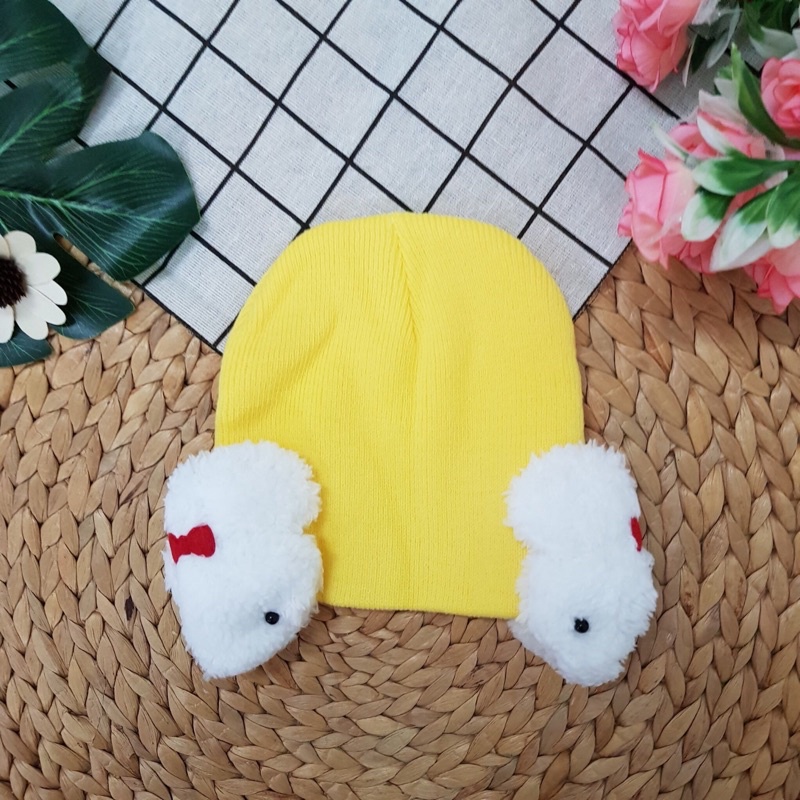 [HCM][Được Chọn Mẫu] Nón len cho bé gái và bé trai