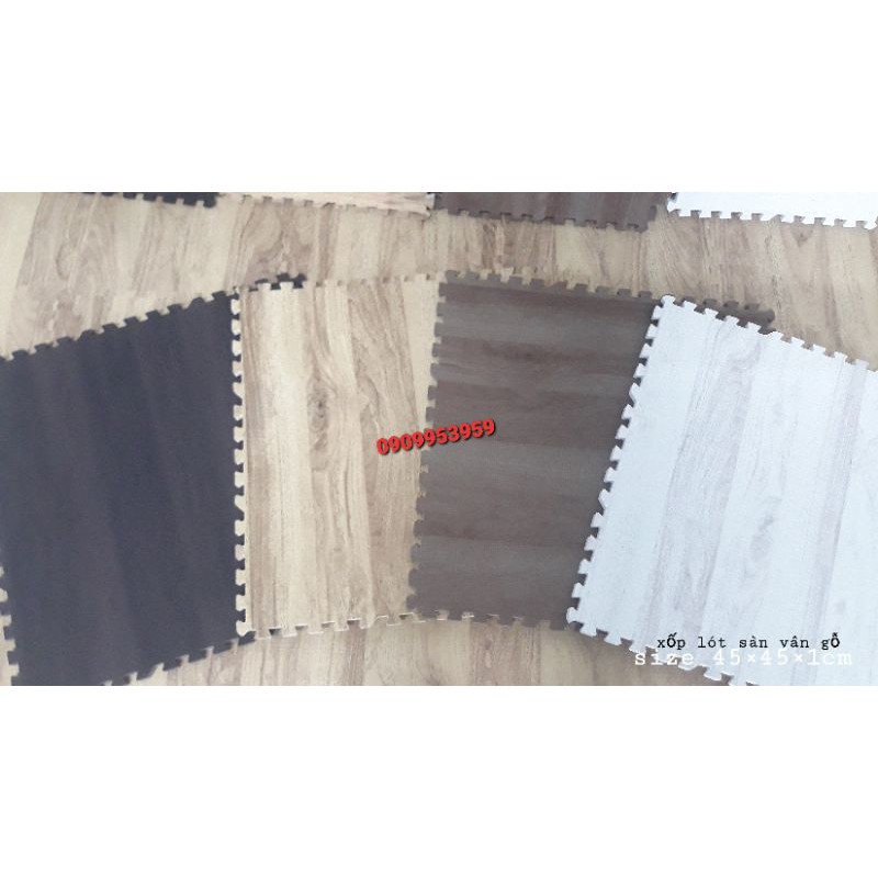 Wood Grain Carpet 45×45×1cm and 30×30×1cm