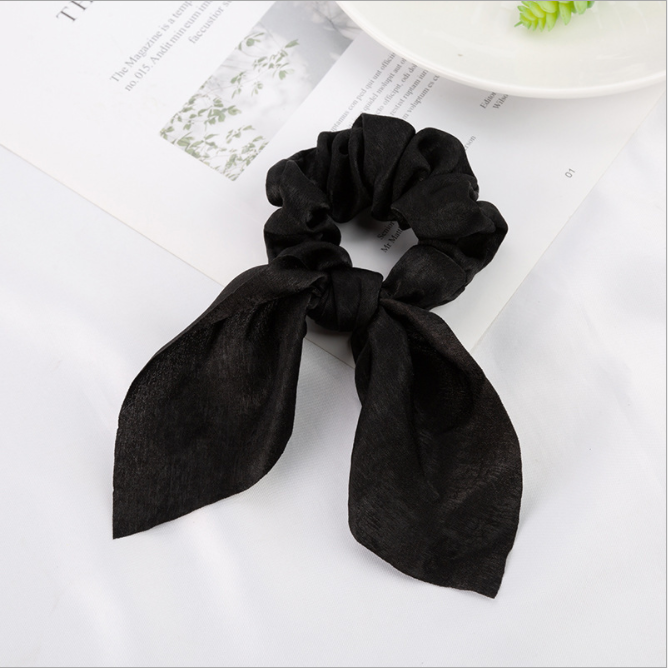 Dây Buộc Tóc Scrunchies Vải Mềm