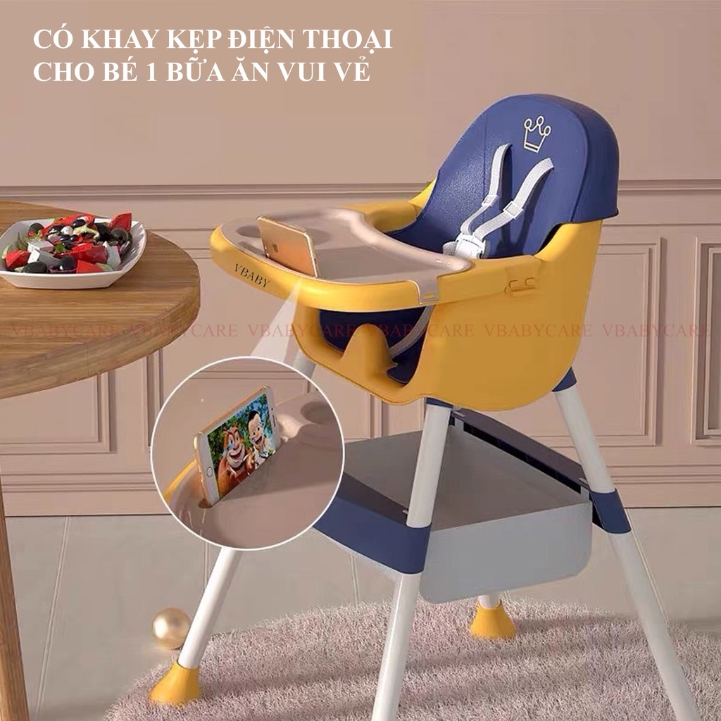 Ghế ăn dặm V-Baby 808 ( 8936 )