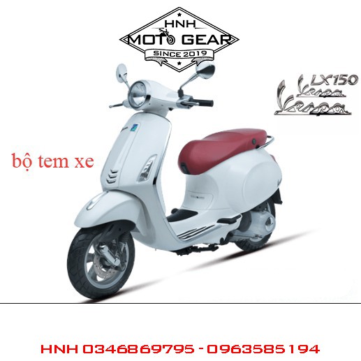 Tem Logo Vespa Lx 150