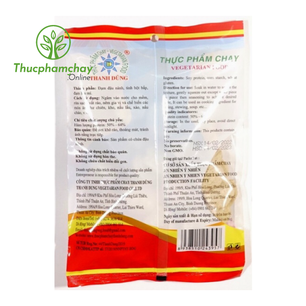 Heo Lát Chay thương hiệu Thanh Dũng 100g