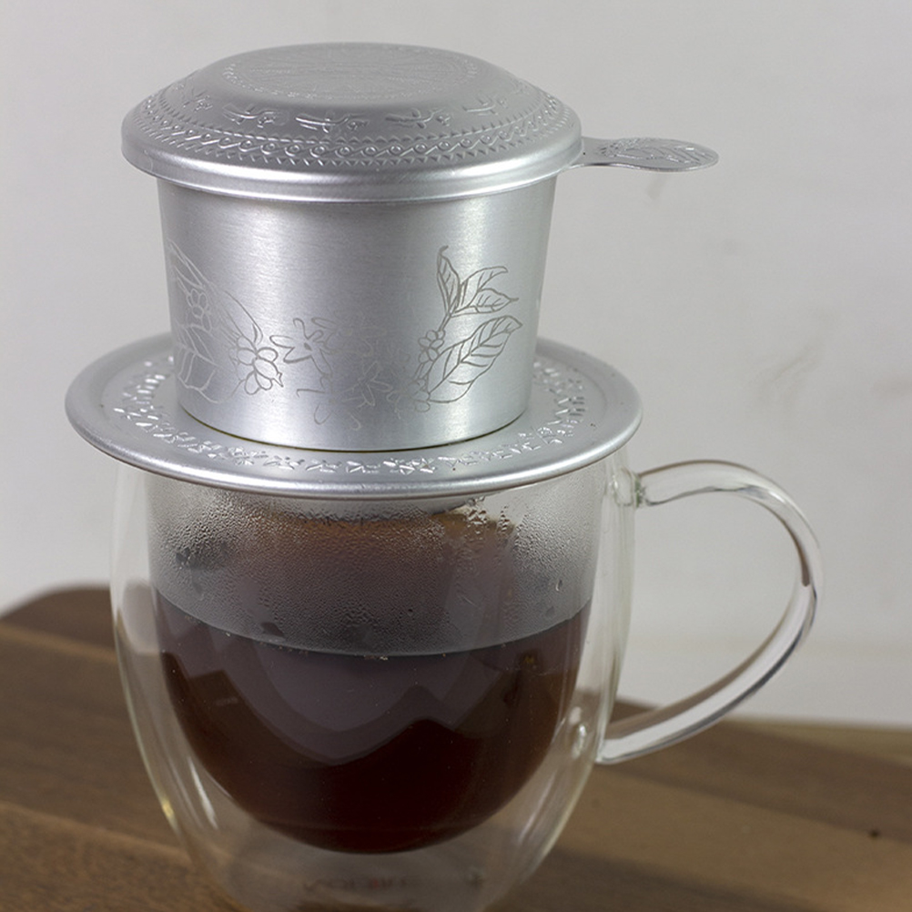 LEDMOMO Coffee Pot Machine Travel Pour over Dripper Lover Gift Set Portable Filter Maker