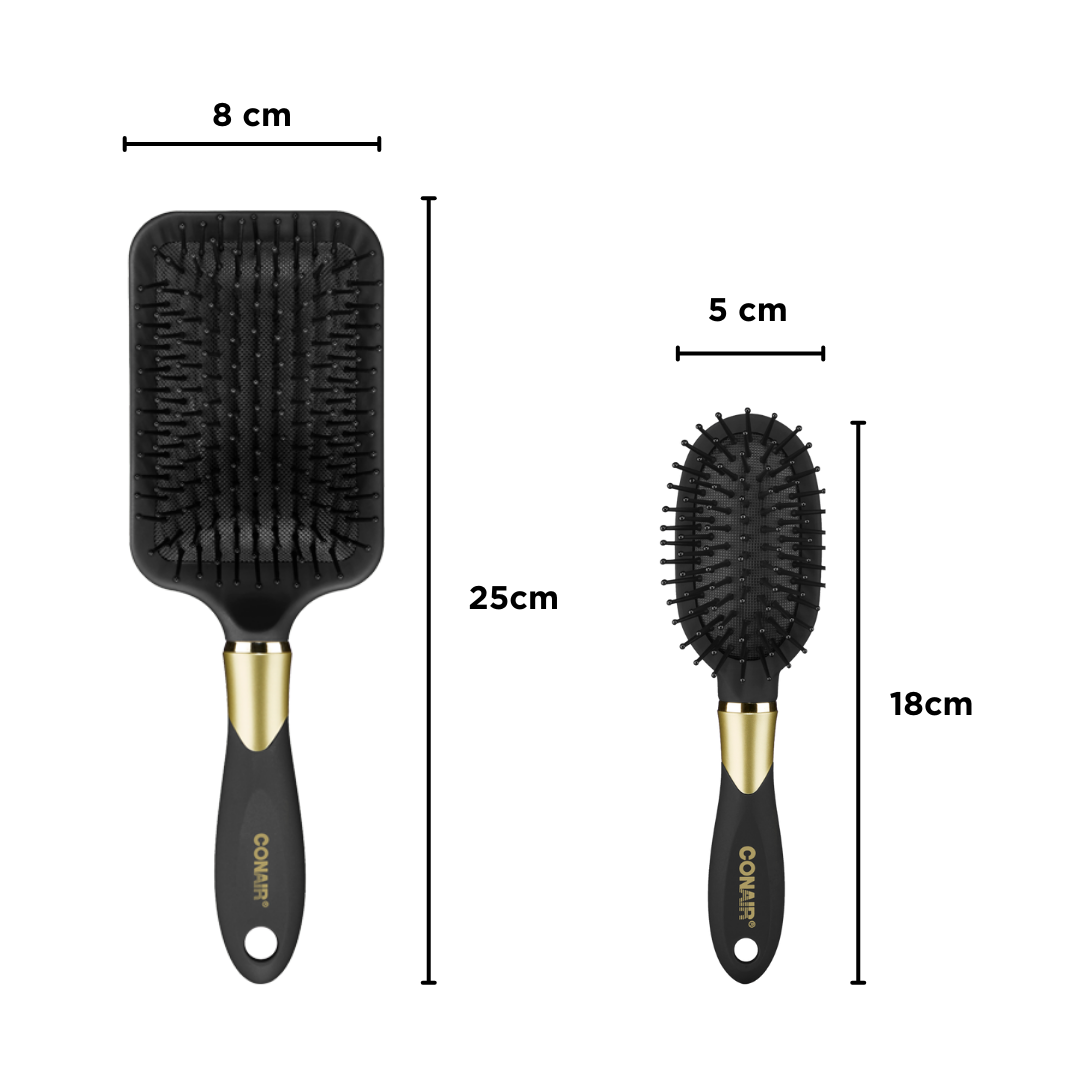 Combo 2 lược gỡ rối Conair Velvet Touch