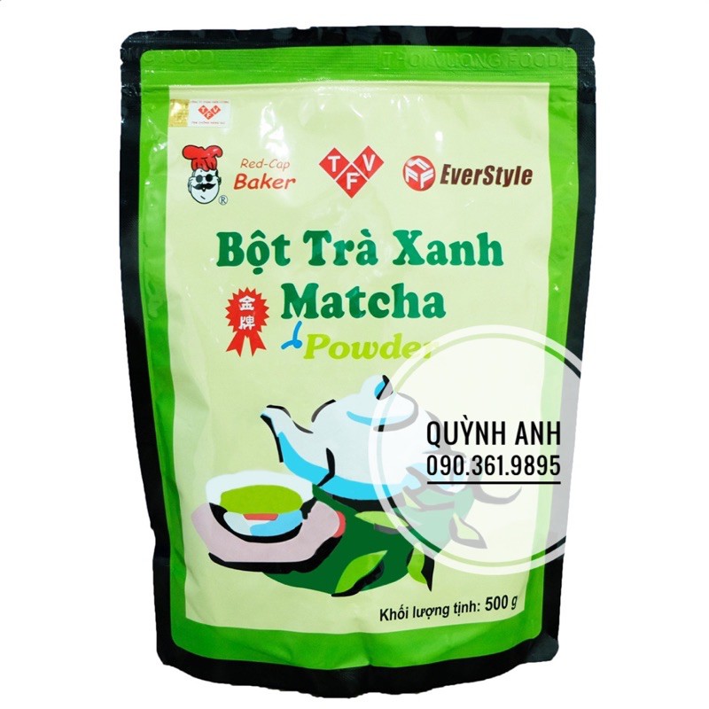 Bột Matcha Đài Loan 500Gr