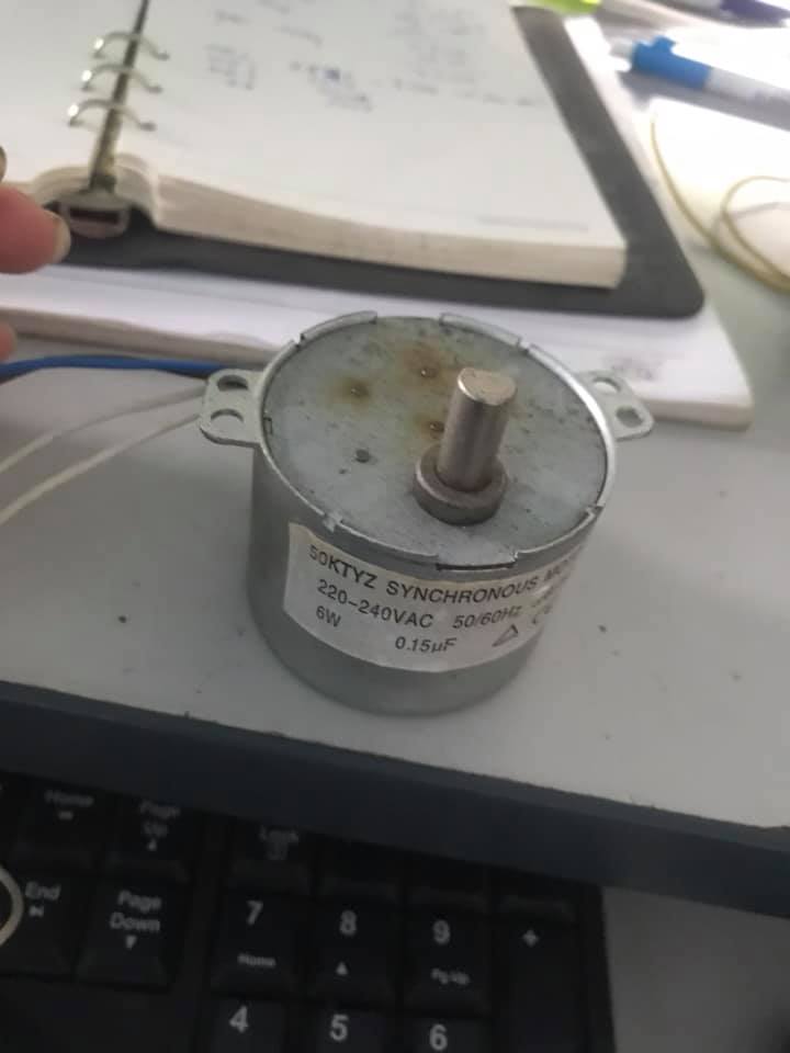 motor đảo quạt hơi nước