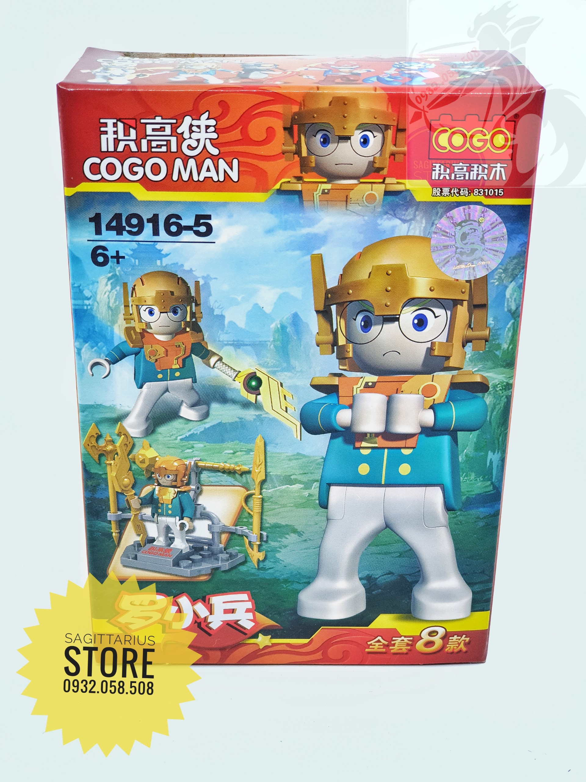 [HCM]Bộ 4 Minifigures Các Siêu Anh Hùng COGOMAN ( Đủ mẫu - Hàng Có Sẵn )