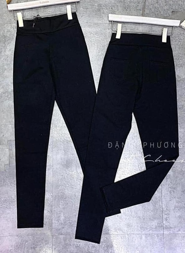 QUẦN LEGGING CƠ BẢN DÁNG TRƠN 4 TÚI