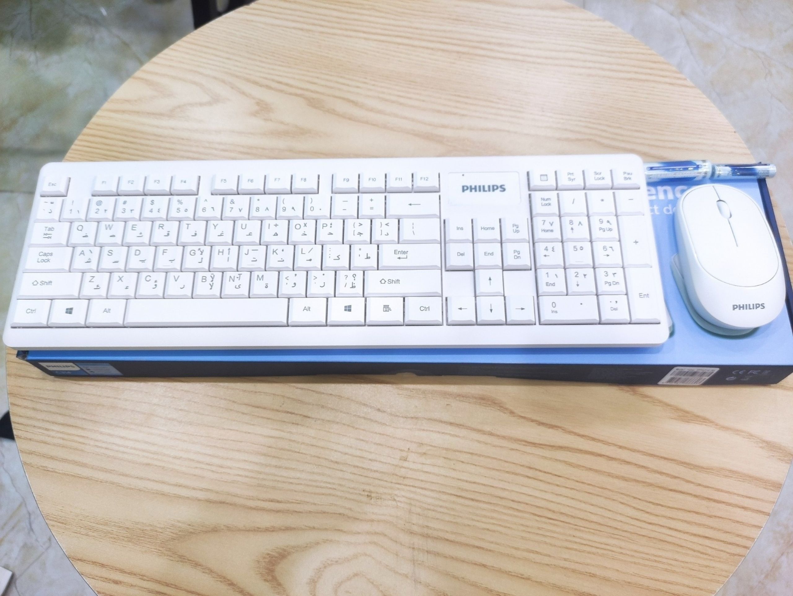 Bộ bàn phím và chuột không dây wireless Philips C314