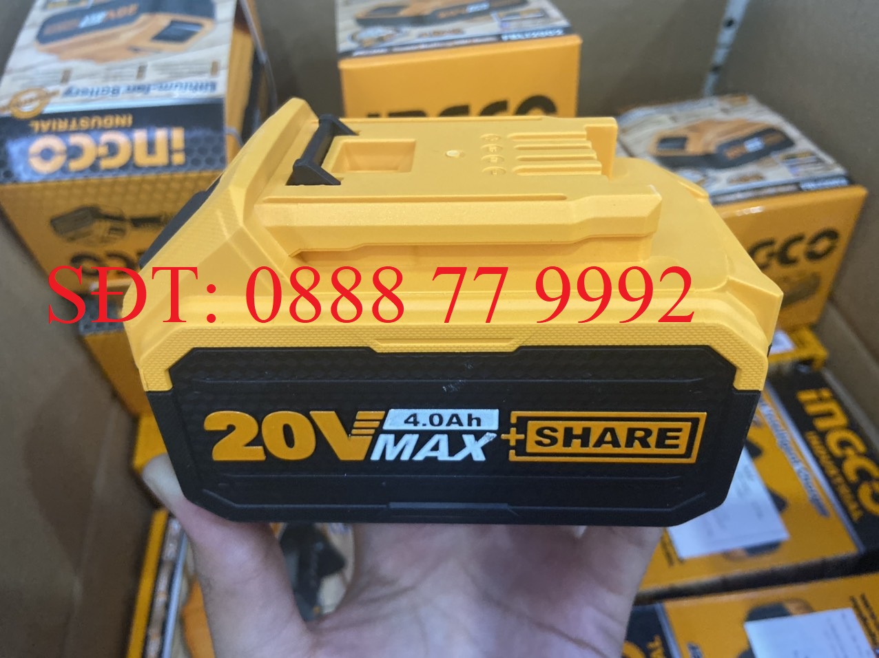 FBLI2002 Pin Lithium 20V 4.0Ah ingco