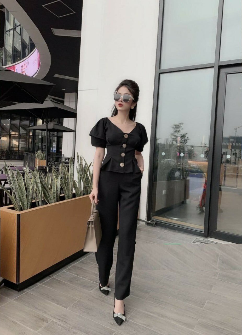 [HCM]Set bộ thời trang dạo phố sành điệu