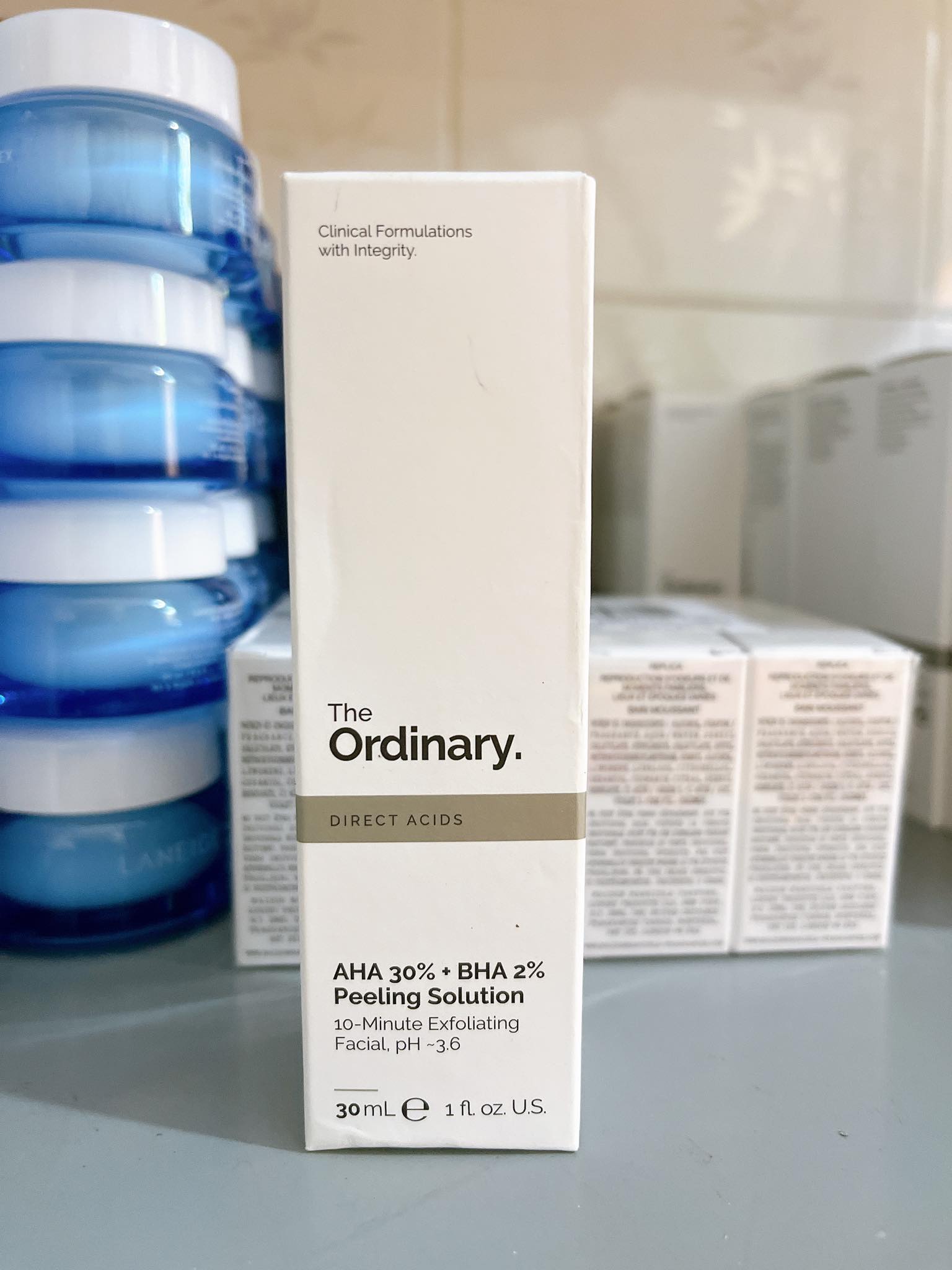 the ordinary aha 30 + bha 2 peeling solution 30ml