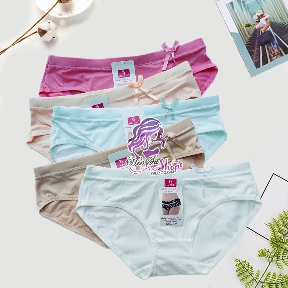 [HCM]combo 10quan thun cotton.Quần chíp cotton