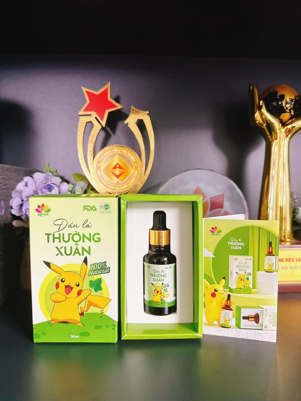 Dầu Lá thường xuân Min Min