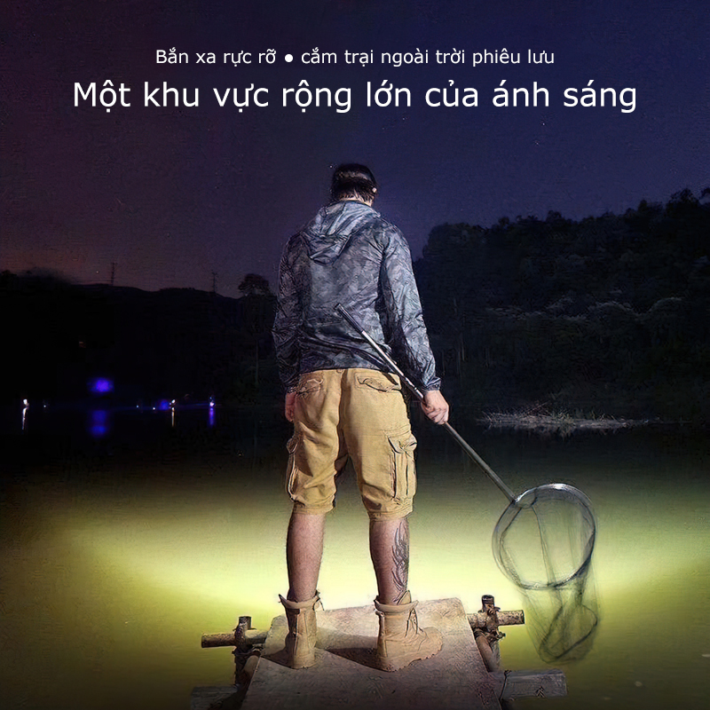 Super Durable 5 LED Head Torch Flashlight