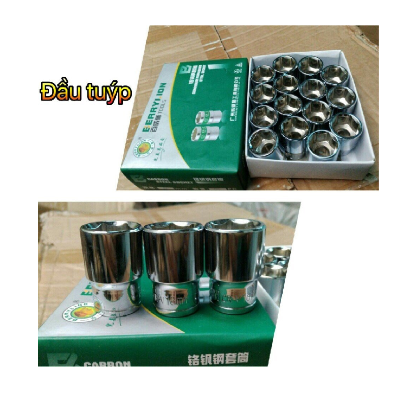 Đầu tuýp 16mm Berry 081703016
