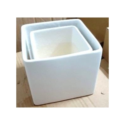 Chậu sứ miệng vuông đại