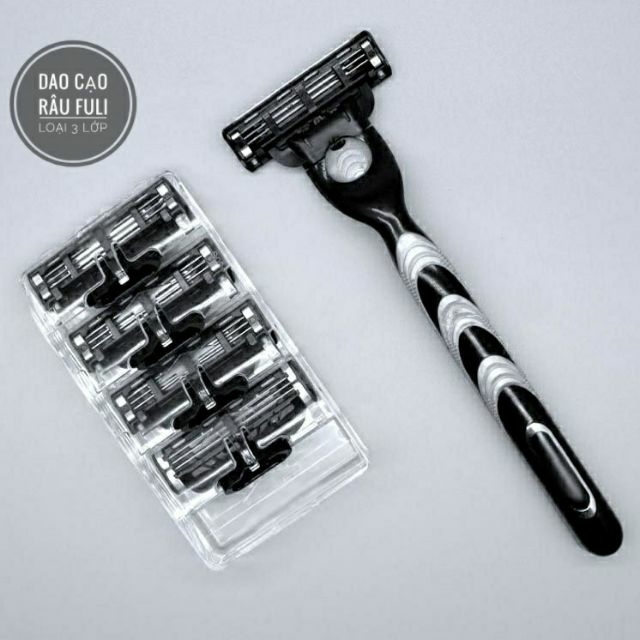 Fuli 3 3-Blade Razor (Handle + 16 Blades)