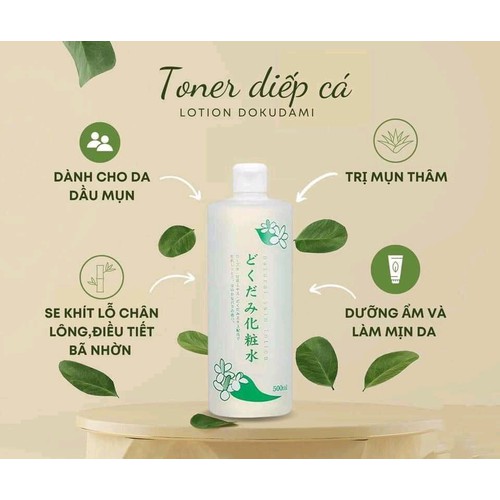 Toner diếp cá Nhật 500ml