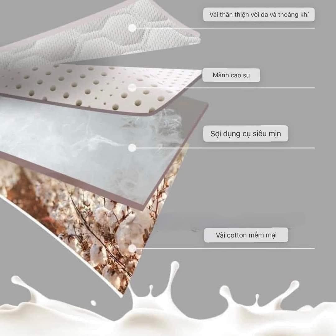 GỐI CAO SU CAO CẤP CHỐNG MỎI CỔ