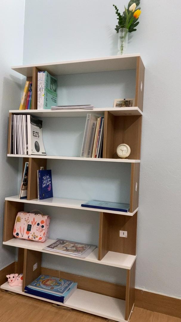 Kệ Sách Gỗ Để Sàn đa năng (150x70x20)