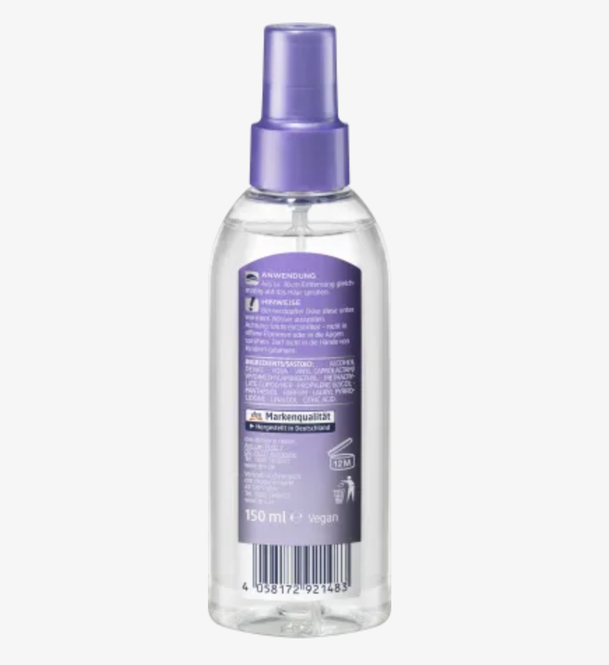 [HÀNG NỘI ĐỊA ĐỨC] - XỊT TẠO PHỒNG TÓC TỰ NHIÊN VÀ DƯỠNG TÓC BALEA - 150ML