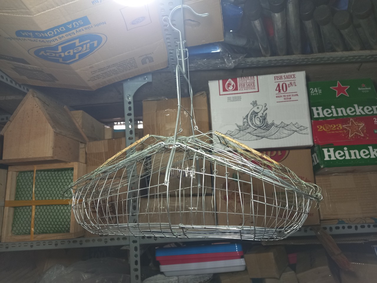 Lồng Bẫy Chim Chào Mào Bằng Kẽm