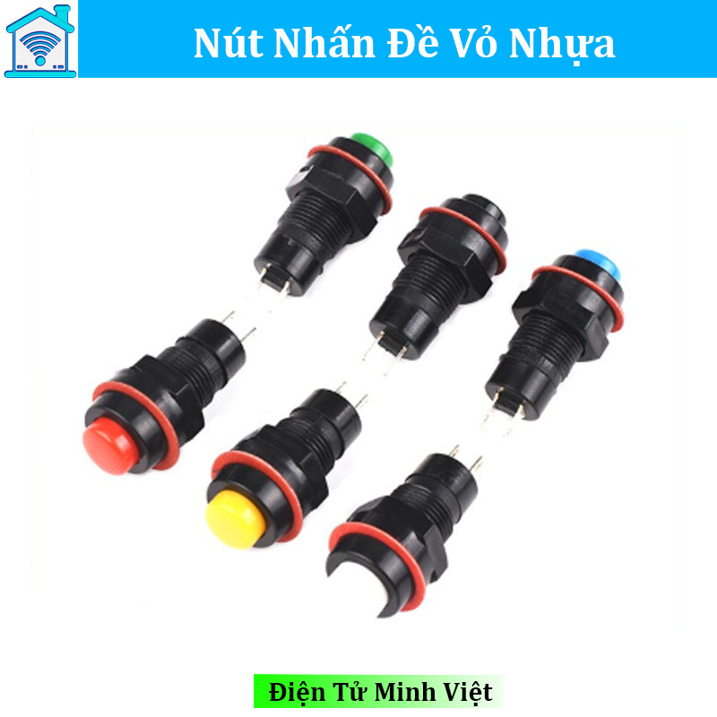 Nút Nhấn Đề Vỏ Nhựa Nhấn Nhả