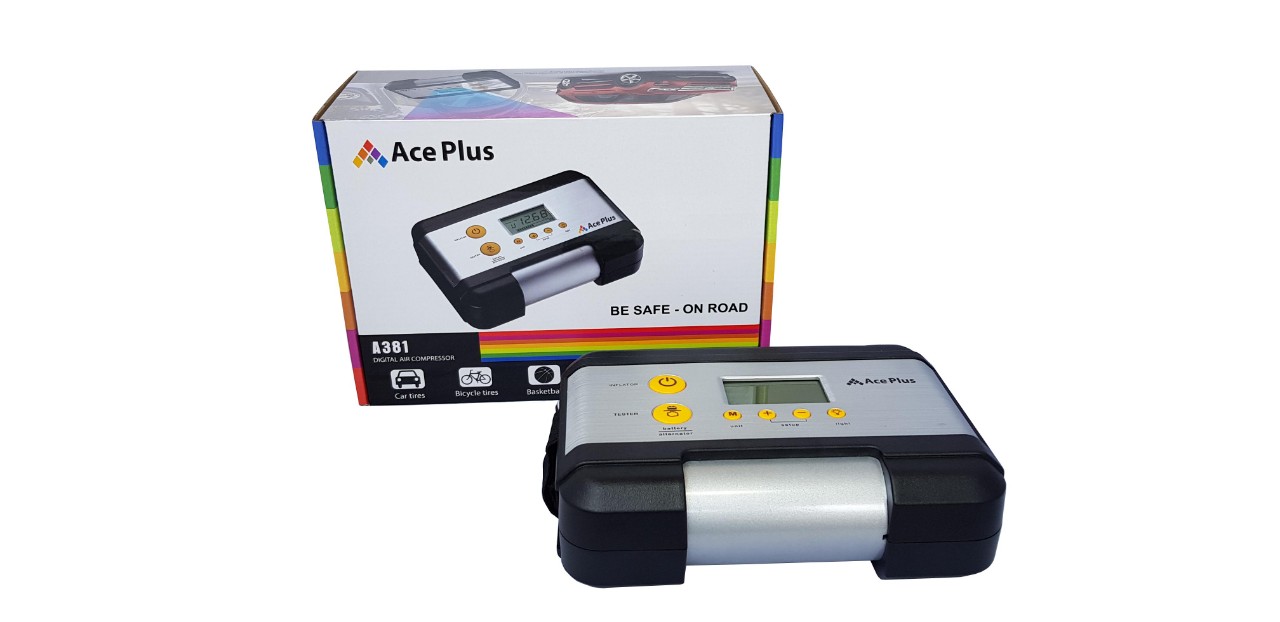 Máy bơm hơi ô tô ace plus a381