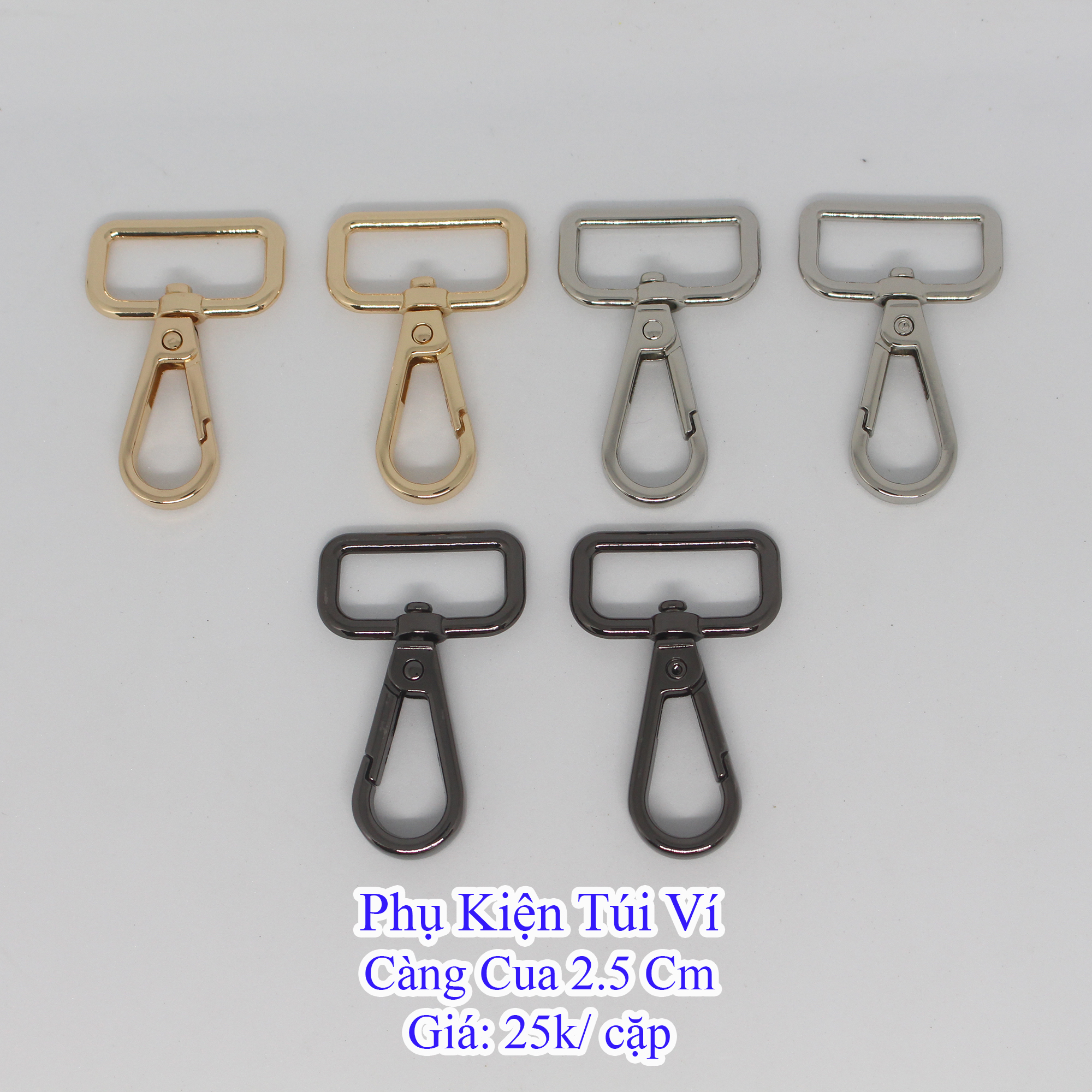 Càng cua 2.5cm làm đồ handmade (25k/cặp)
