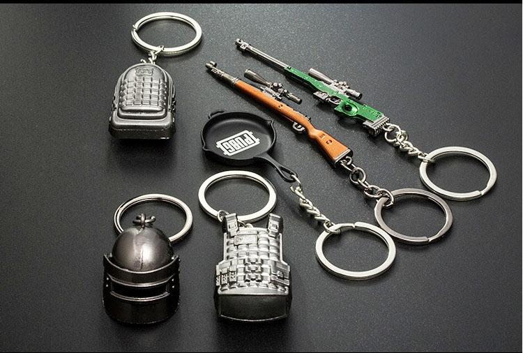 Móc Khóa PUBG Siêu Đẹp ( Nón PUBG - Chảo PUGB - Balo PUBG SP067)