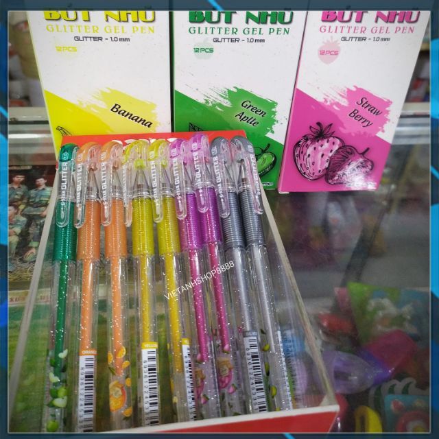 [HCM]Bút Nhũ Trái Cây Chaoyue Glitter