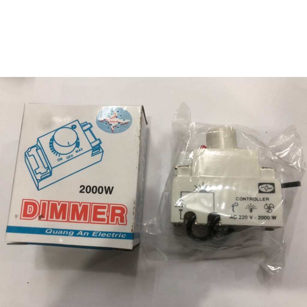 Chiết áp đèn – chiết áp quạt - dimmer ac 2000w