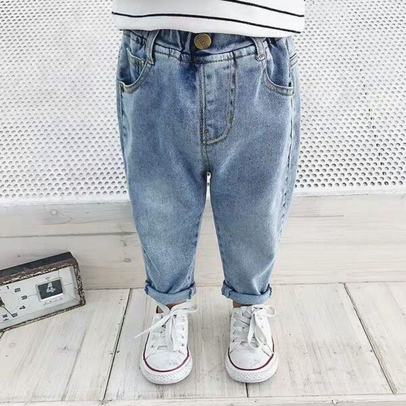 Quần bò siêu chất dáng Baggy cho bé