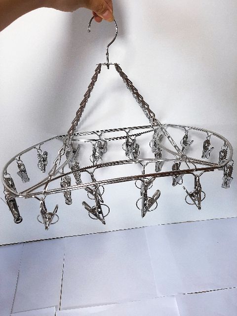 Mắc Quần Áo 100% Inox Vuông Xịn