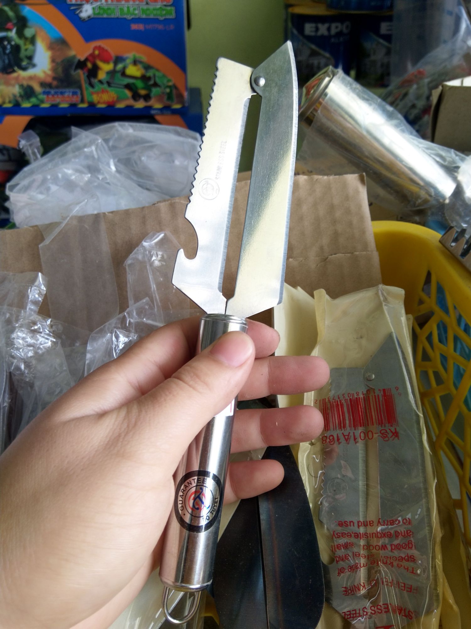 dao bào inox