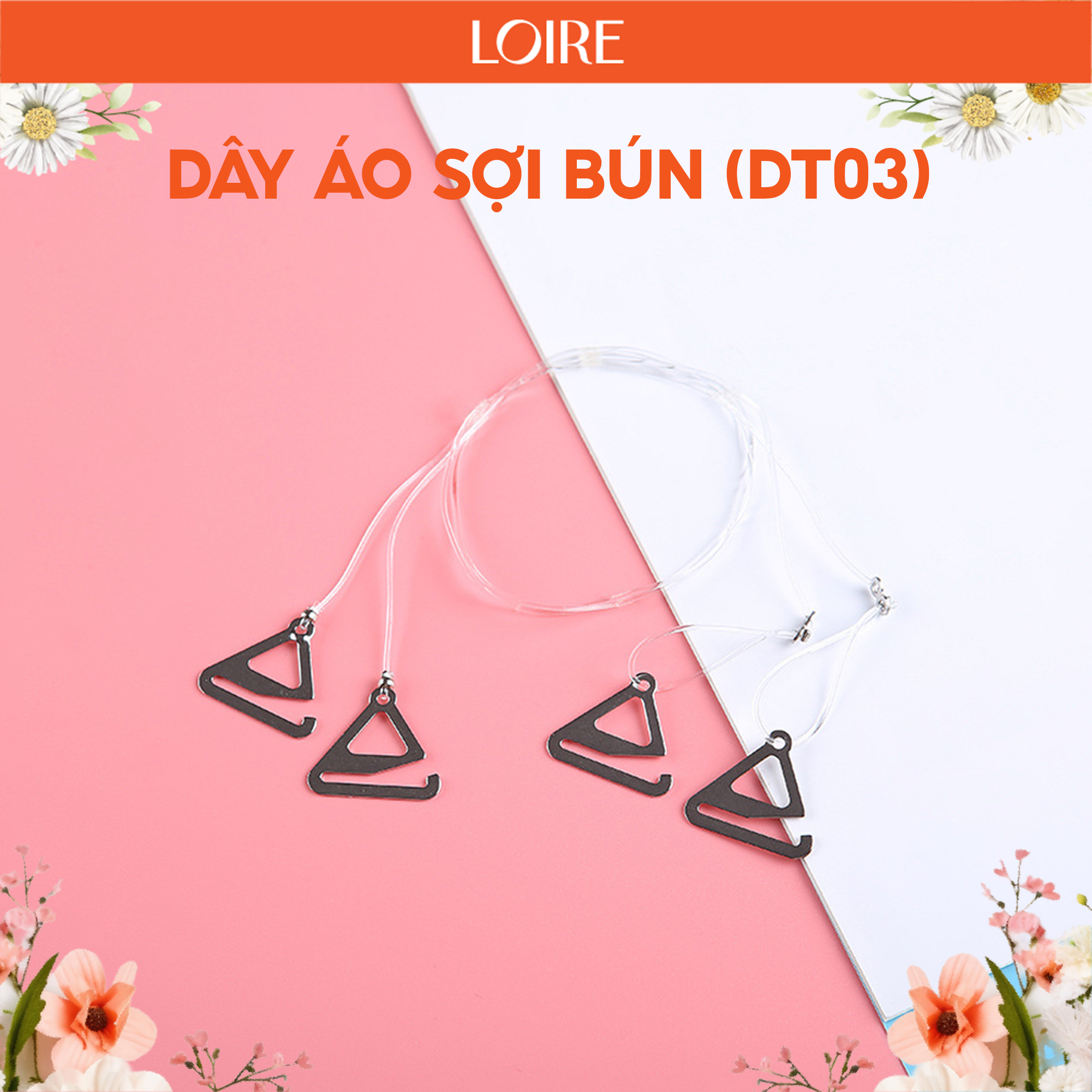 Dây áo ngực trong suốt Loirechic DT02