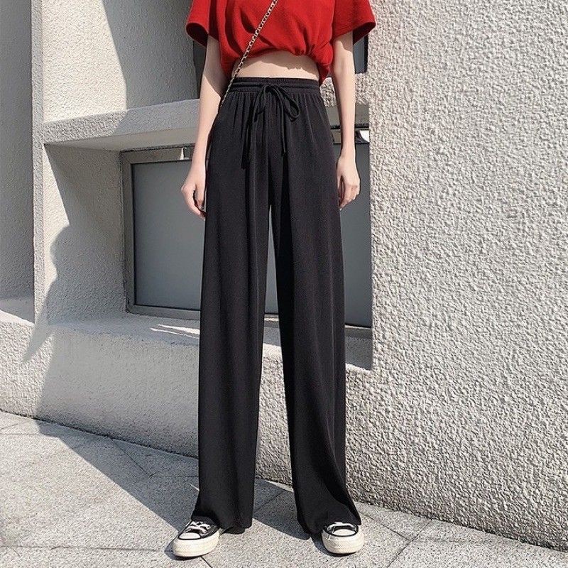 Quần Cullotes Ống Rộng Thun Tăm Siêu Hot