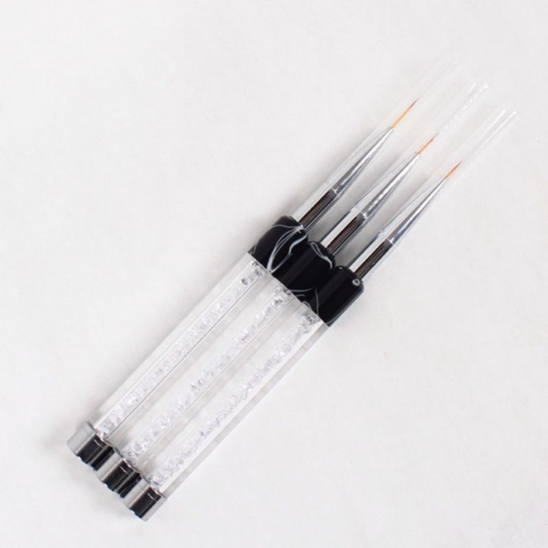 [NNails] cọ râu vẽ ren , nét gel có nắp