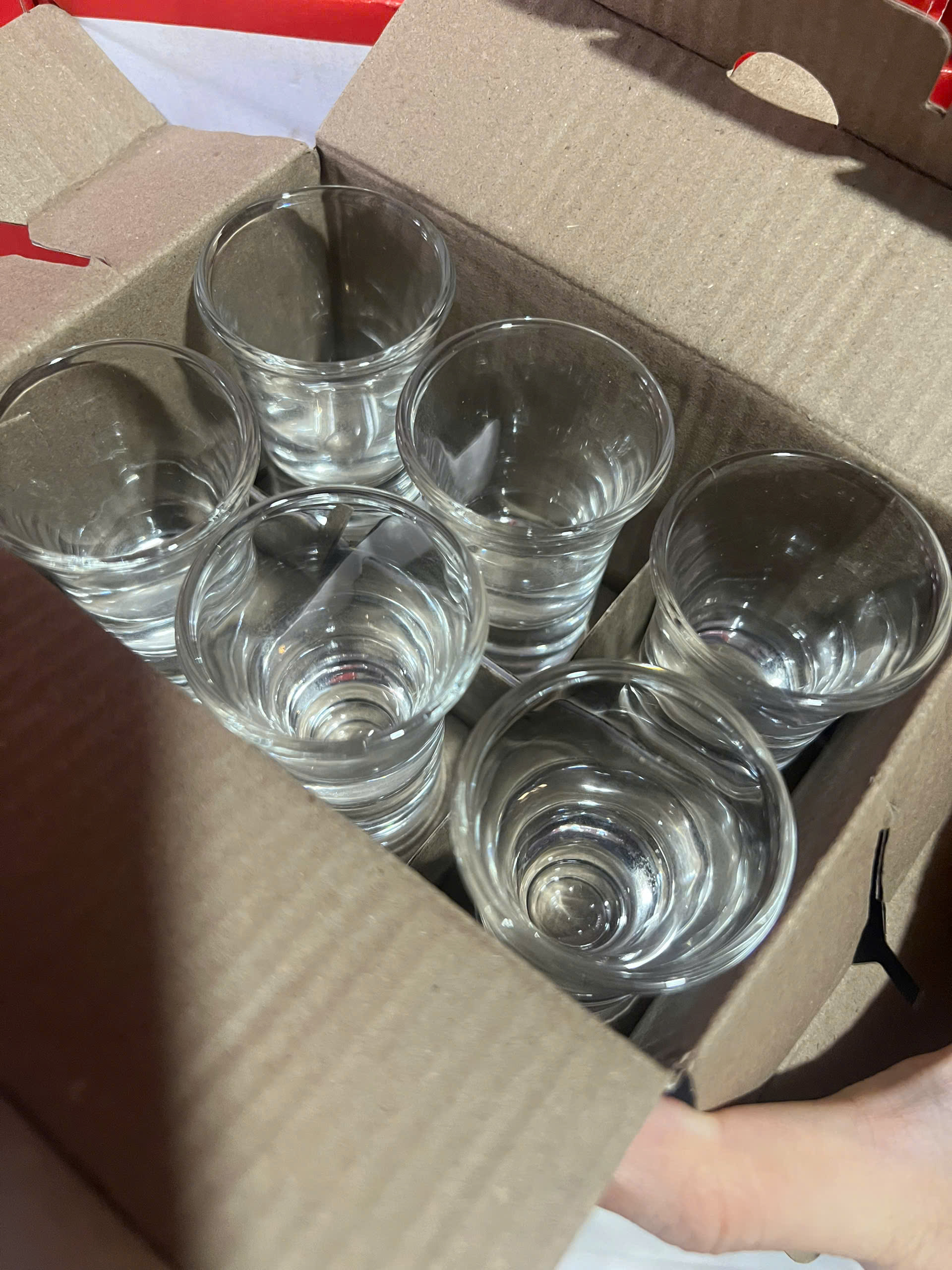BỘ 6 LY UỐNG RƯỢU THỦY TINH NHỎ
