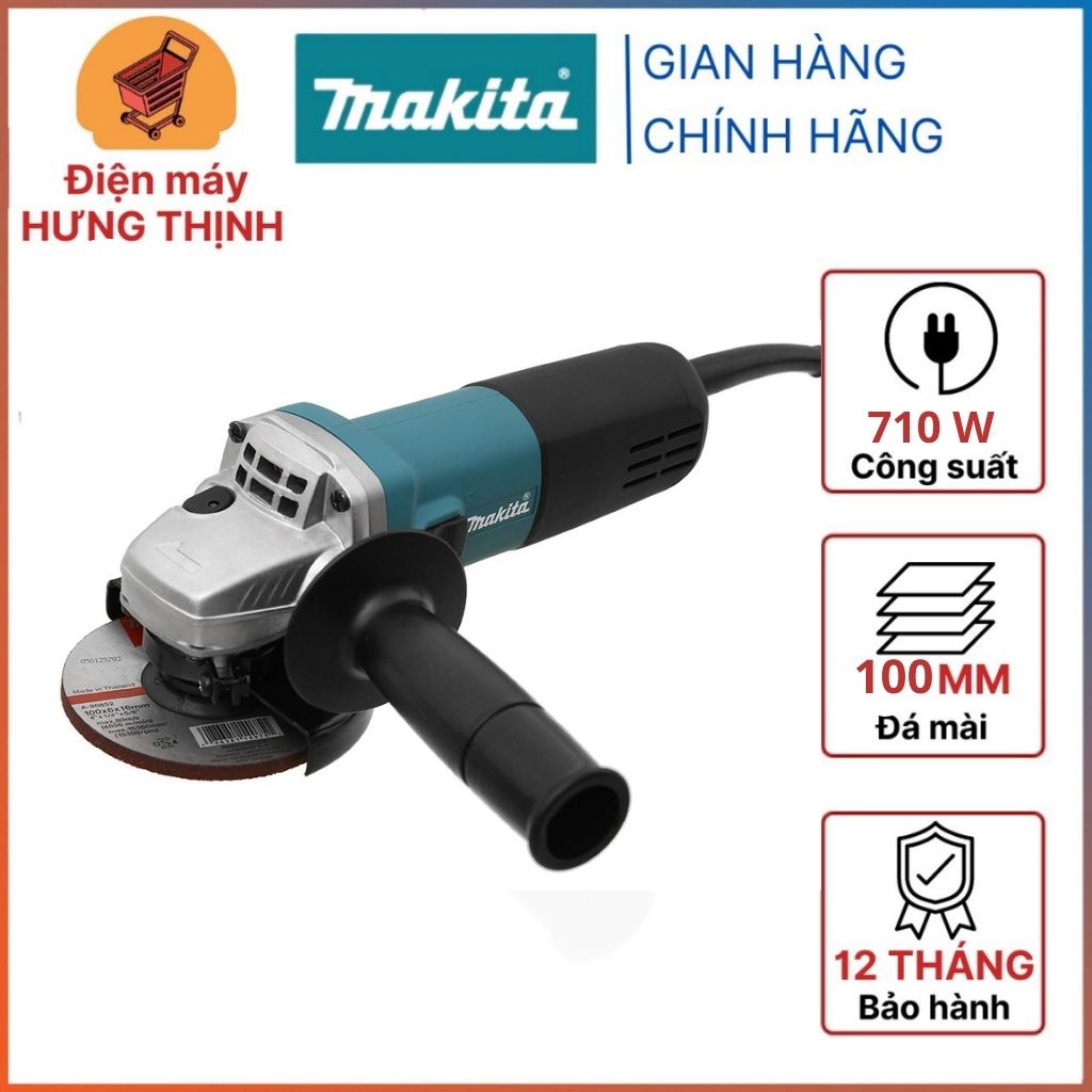 Máy mài góc Makita 9553B 100mm 710W