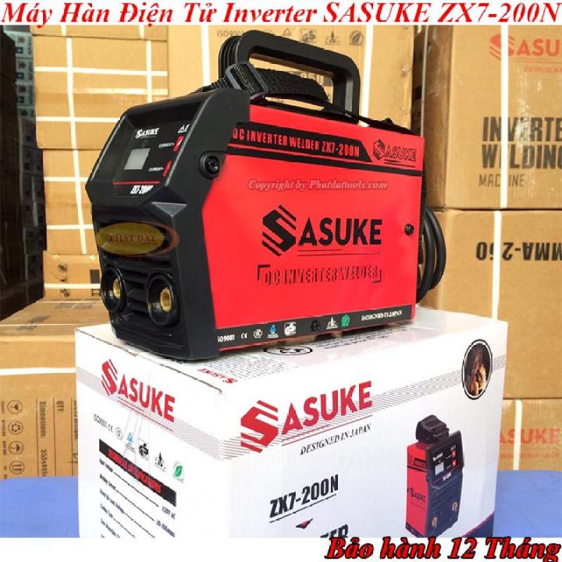 Máy Hàn Điện Tử Inverter Mini SASUKE ZX7-200N-Chuyên Que 2.5ly-Bảo Hành 12 Tháng