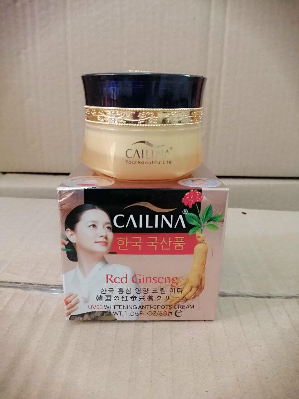 [HCM]Kem trị nám  tàn nhang Cailina Red Ginseng