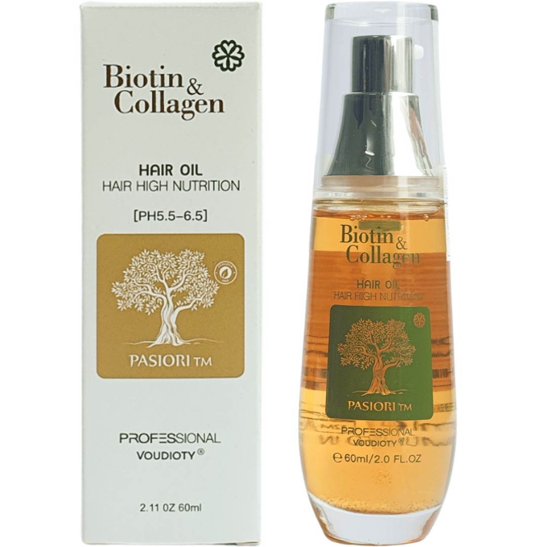 Tinh Dầu Dưỡng Tóc Voudioty Biotin Collagen Pasiori Hair Oil 60ml
