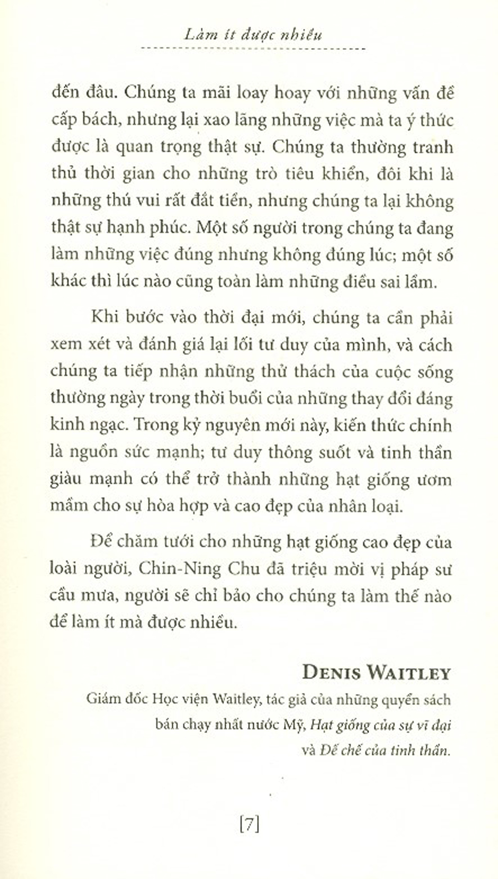 Làm Ít Được Nhiều - Do Less, Achieve More