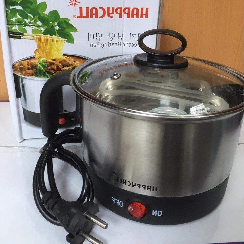 Ca nấu đa năng Happy Call nấu mì nấu lẩu tiện lợi Công suất 600W sôi rất nhanh